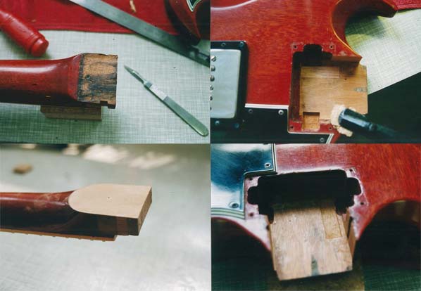 Gibson SG Neck Reset